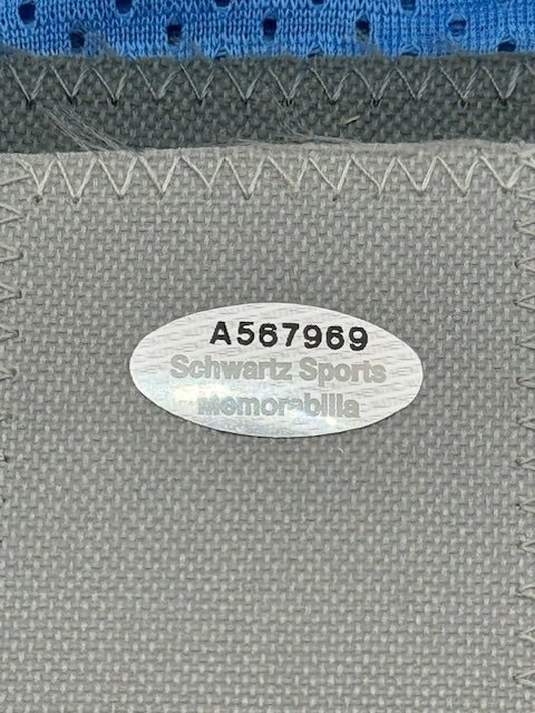 Donovan Peoples - Jones Signed Detroit Lions Colors Jersey - Curators Corner LLC