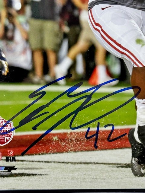 Eddie Lacy Signed Alabama Crimson Tide 8x10 Photograph PSA/DNA Certification - Curators Corner LLC