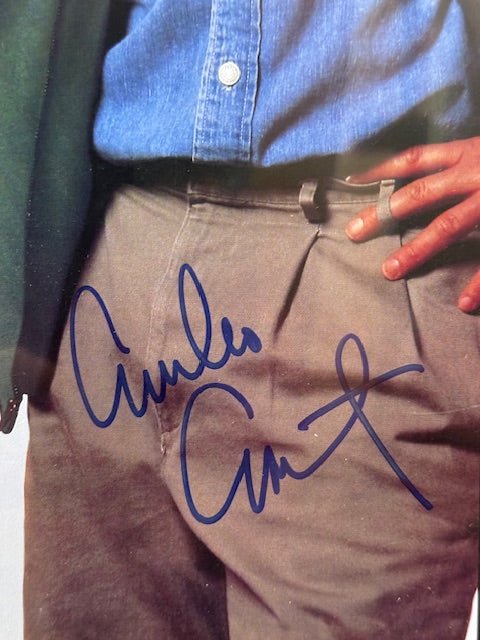 Emilio Estevez Signed Might Ducks Poser 11x17 - Curators Corner LLC