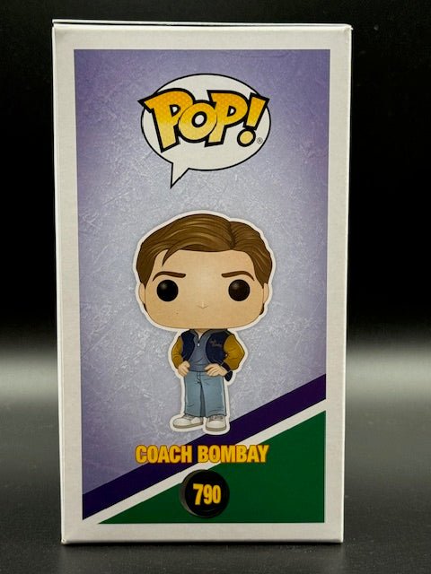 Emilio Estevez Signed The Might Ducks Coach Bombay Funko Pop #790 - Curators Corner LLC