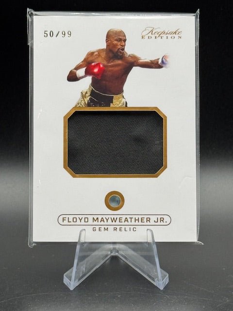 Floyd Mayweather Jr. 2024 Keepsake Multi Sport Gem/Relic 50/99 - Curators Corner LLC