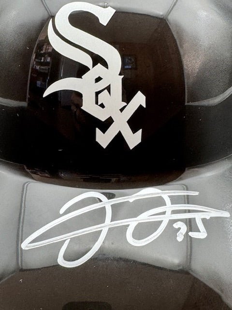 Frank Thomas Signed Replica White Sox Batting Helmet - Curators Corner LLC