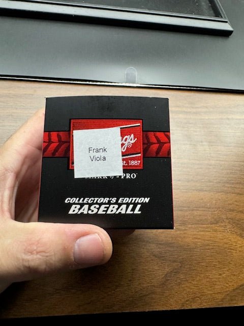 Frank Viola Signed Baseball - Curators Corner LLC
