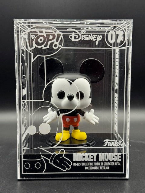 Funko Pop! Diecast: Disney - Mickey Mouse - Funko (Exclusive) #07 - Curators Corner LLC