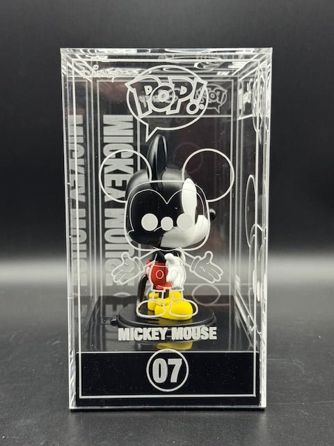 Funko Pop! Diecast: Disney - Mickey Mouse - Funko (Exclusive) #07 - Curators Corner LLC