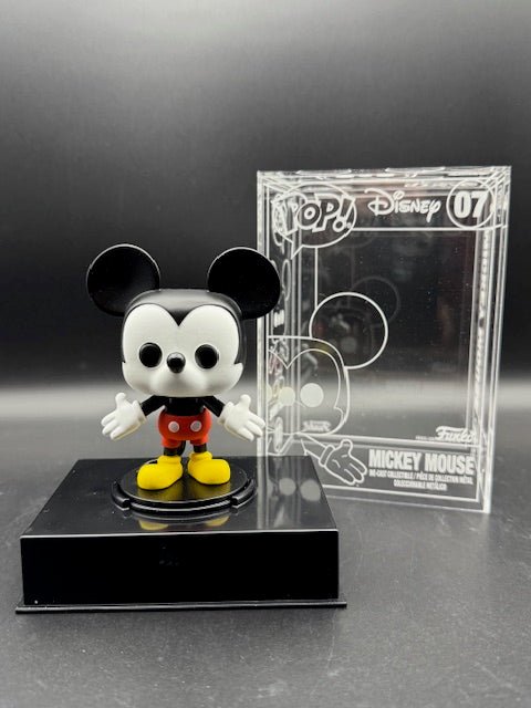 Funko Pop! Diecast: Disney - Mickey Mouse - Funko (Exclusive) #07 - Curators Corner LLC