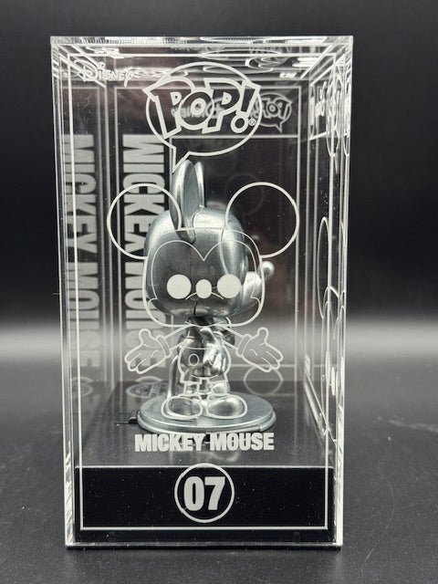 Funko Pop! Diecast: Disney - Mickey Mouse - Funko (Exclusive) #07 LIMITED CHASE - Curators Corner LLC