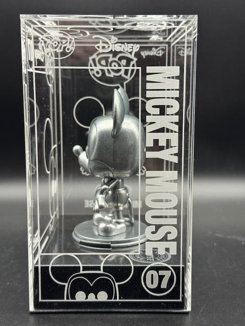 Funko Pop! Diecast: Disney - Mickey Mouse - Funko (Exclusive) #07 LIMITED CHASE - Curators Corner LLC
