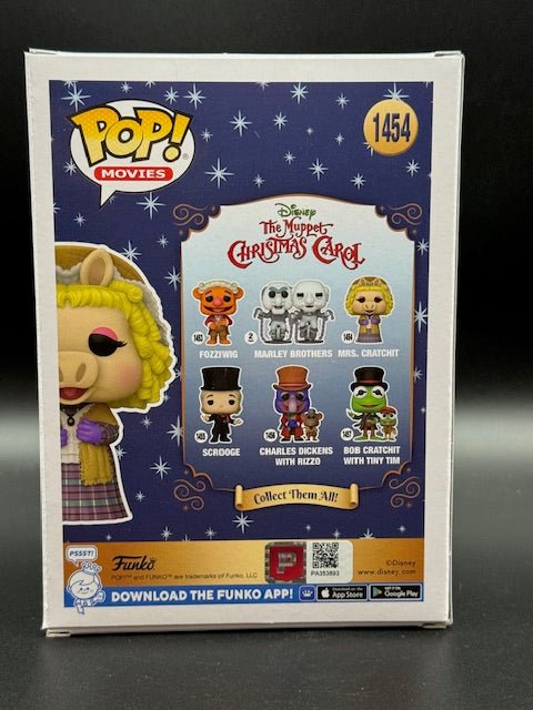 Guy Gilchrist Signed and Sketched Muppet Christmas Carol Mrs. Cratchit Funko Pop #1454 - Curators Corner LLC