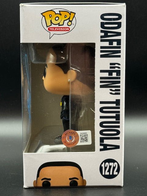Ice - T Signed Law and Order SVU Odafin "Fin" Tutuola Funko Pop #1272 - Curators Corner LLC
