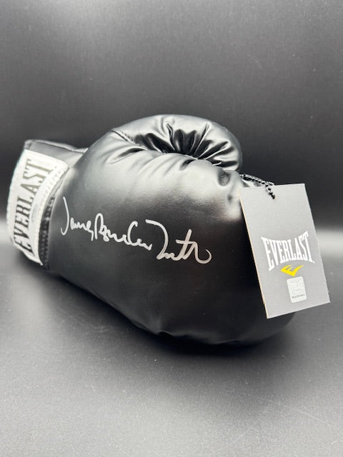 James Bonecrusher Smith Signed and Inscribed Everlast Boxing Glove - Curators Corner LLC