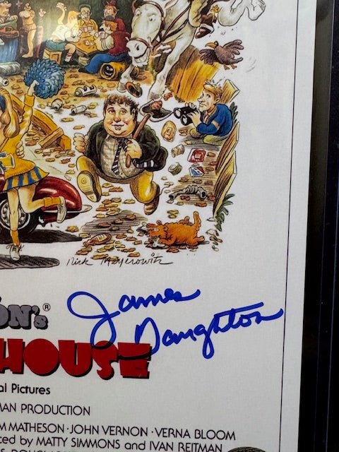 James Daughton Signed Animal House Movie Poster 11x17 - Curators Corner LLC