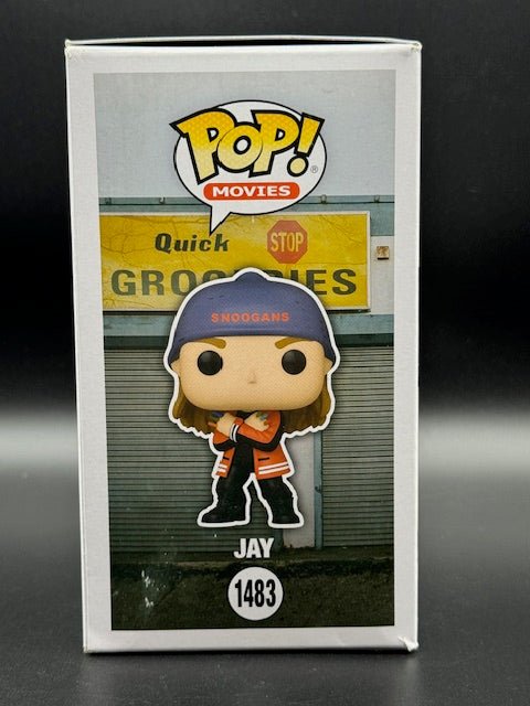 Jason Mewes Signed Clerks III Jay Funko Pop #1483 - Curators Corner LLC