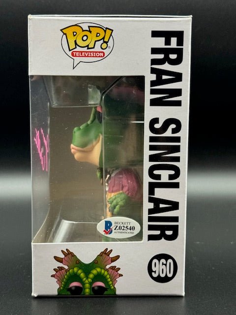 Jessica Walter Signed Fran Sinclair Funko Pop #960 - Curators Corner LLC