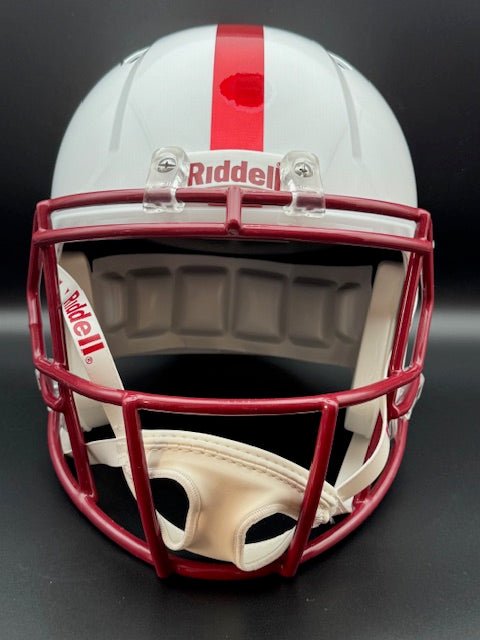 Jim Plunkett Signed Stanford Cardinals Full Size Replica Speed Helmet - Curators Corner LLC