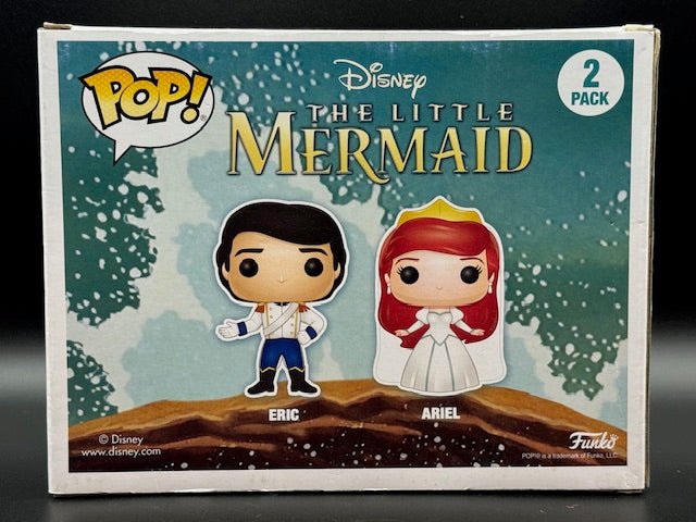 Jodi Benson Signed and Inscribed Disney Exclusive Little Mermaid Ariel and Eric Funko Pop 2 Pack - Curators Corner LLC