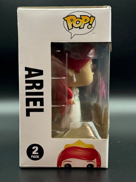 Jodi Benson Signed and Inscribed Disney Exclusive Little Mermaid Ariel and Eric Funko Pop 2 Pack - Curators Corner LLC