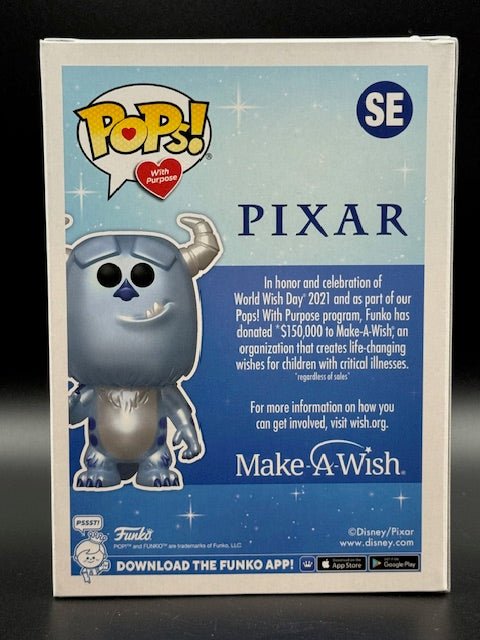 John Goodman Signed Pixar Special Edition Sulley Funkp Pop - Curators Corner LLC