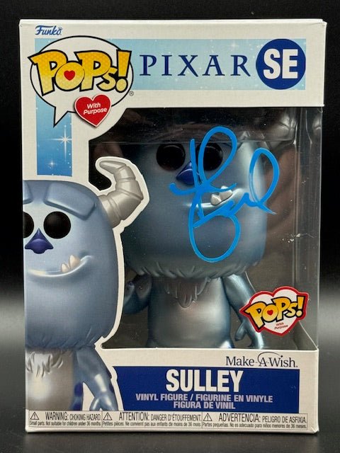 John Goodman Signed Pixar Special Edition Sulley Funkp Pop - Curators Corner LLC