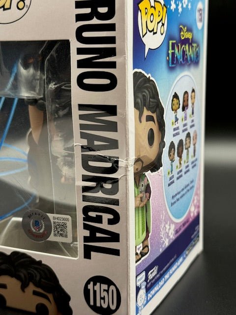 John Leguizamo Signed Bruno Madrigal Funko Pop #1150 - Curators Corner LLC