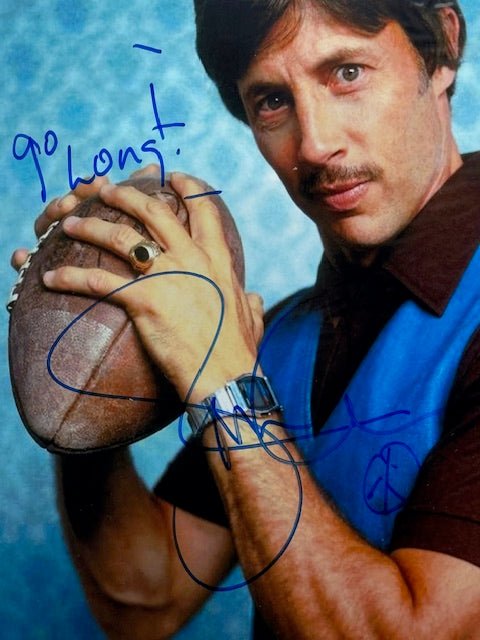 Jon Gries (Uncle Rico) Signed and Inscribed Photograph 8x12 - Curators Corner LLC