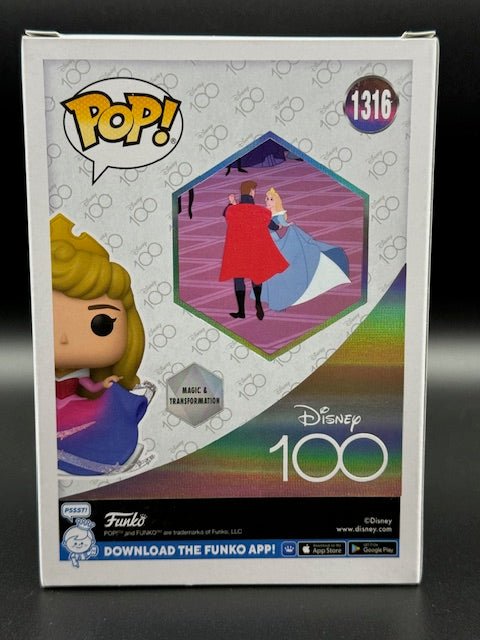 Kate Higgins Signed Aurora Funko Pop #1316 - Curators Corner LLC
