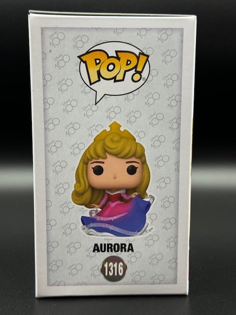 Kate Higgins Signed Aurora Funko Pop #1316 - Curators Corner LLC