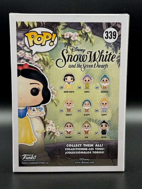 Katherine Von Till Signed Snow White Funko Pop #339 - Curators Corner LLC