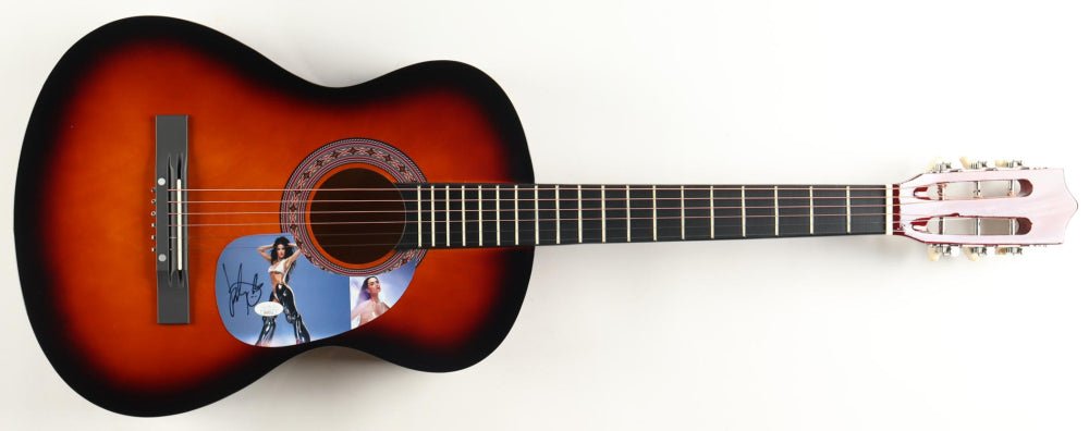 Katy Perry Signed 38" Acoustic Guitar (JSA) - Curators Corner LLC