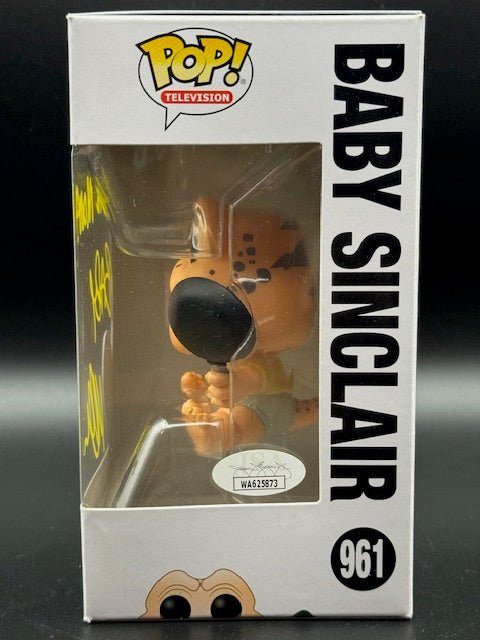Kevin Clash Signed Baby Sinclair Funko Pop #961 - Curators Corner LLC