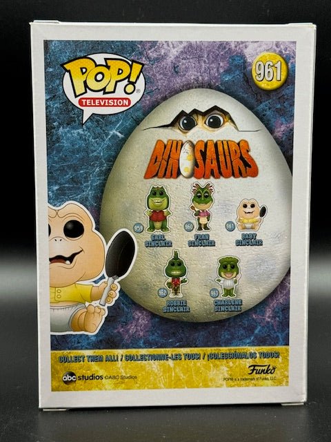 Kevin Clash Signed Baby Sinclair Funko Pop #961 - Curators Corner LLC