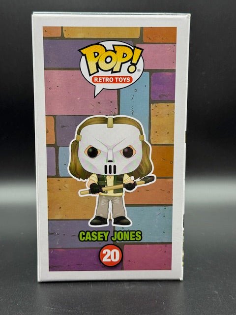 Kevin Eastman Signed Teenage Mutant Ninja Turtles Casey Jones Funko Pop #20 - Curators Corner LLC