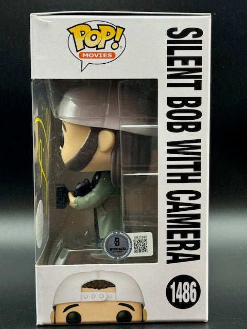Kevin Smith Signed Clerks III Silent Bob With Camera Funko Exclusive Funko Pop #1486 - Curators Corner LLC