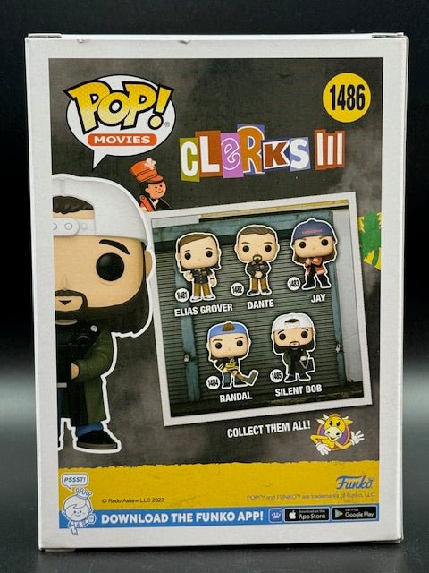 Kevin Smith Signed Clerks III Silent Bob With Camera Funko Exclusive Funko Pop #1486 - Curators Corner LLC