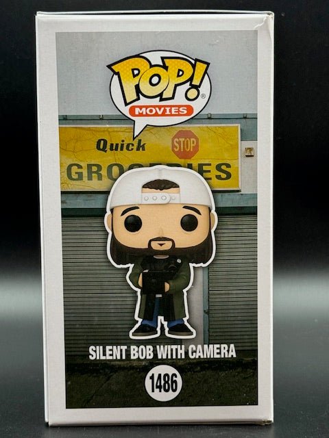 Kevin Smith Signed Clerks III Silent Bob With Camera Funko Exclusive Funko Pop #1486 - Curators Corner LLC