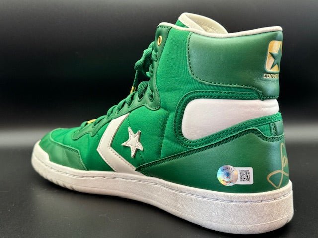 Larry Bird Signed Special Edition Converse 1984 Boston Celtics Championship with display case - Curators Corner LLC