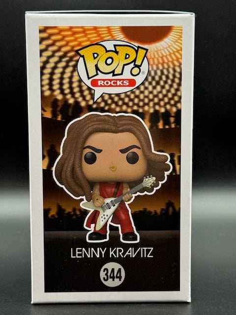 Lenny Kravitz Signed Pop Rocks Lenny Kravitz Funko Pop #344 - Curators Corner LLC