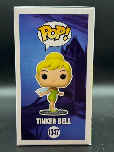 Margaret Kerry Signed and Inscribed Disney Peter Pan 70th Anniversary Tinker Bell Funko Pop 1347 - Curators Corner LLC
