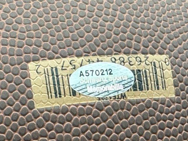 Mark Brunell Signed Football - Curators Corner LLC