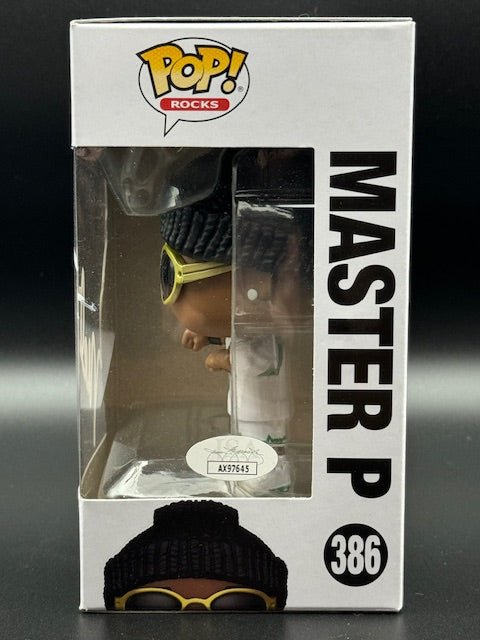 Master P Signed No Limit Master P Funko Pop #386 - Curators Corner LLC