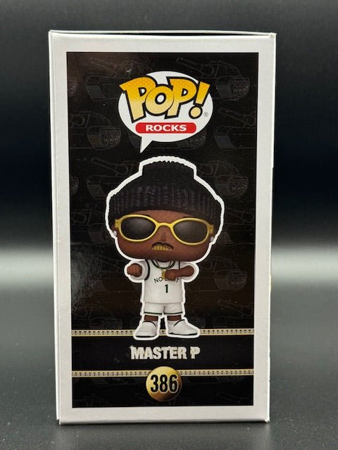 Master P Signed No Limit Master P Funko Pop #386 - Curators Corner LLC