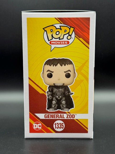 Michael Shannon Signed Flash General Zod Funko Pop #1335 - Curators Corner LLC