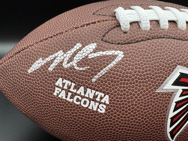 Michael Vick Signed Atlanta Falcons Team Football - Curators Corner LLC