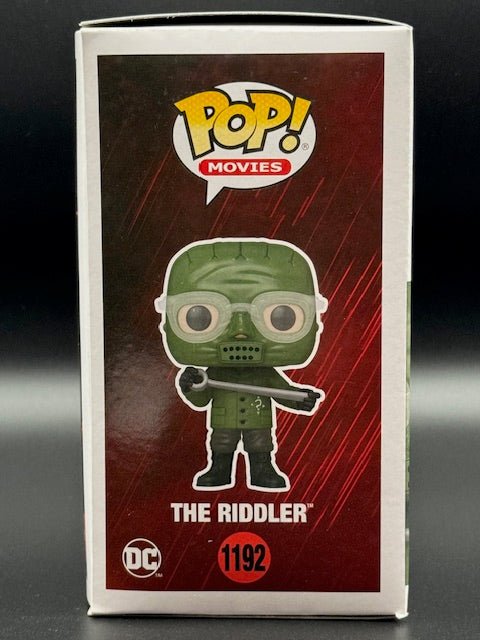 Paul Dano Signed Batman The Riddler Funko Pop #1192 - Curators Corner LLC