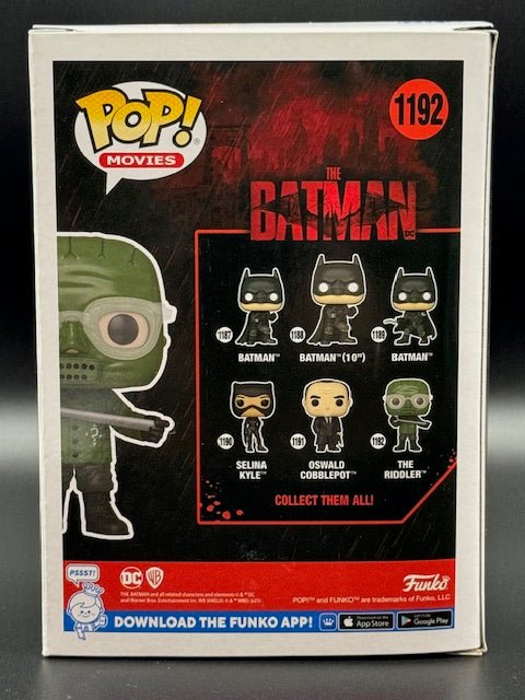 Paul Dano Signed Batman The Riddler Funko Pop #1192 - Curators Corner LLC