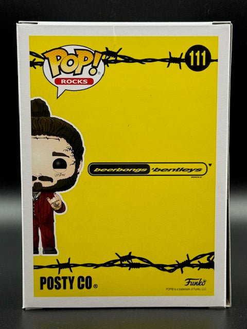 Post Malone Signed Funko Pop #111 - Curators Corner LLC