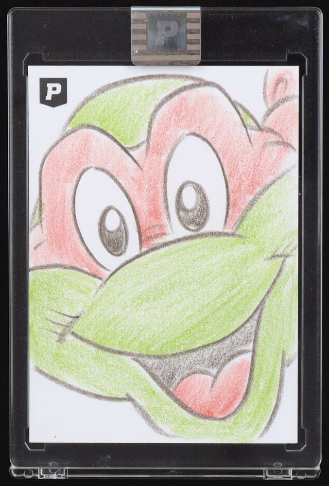 Raphael | Teenage Mutant Ninja Turtles | Original Art Sketch Card by Guy Gilchrist (1/1 Original Art) - Curators Corner LLC