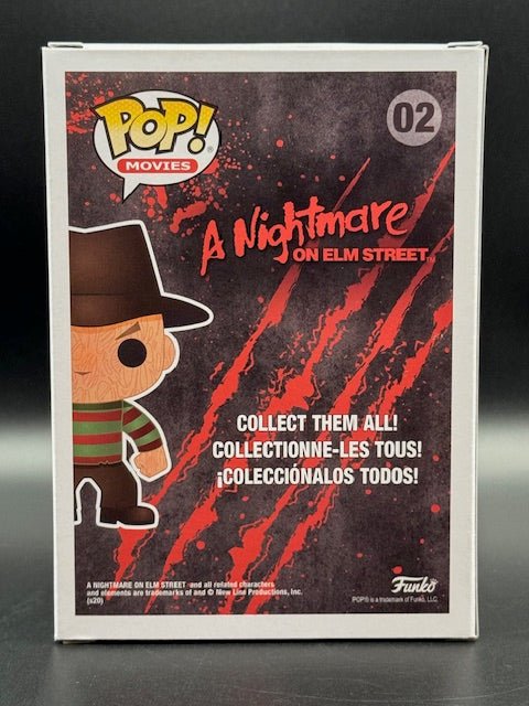 Robert Englund Signed "A Nightmare on Elm Street" #02 Freddy Krueger Funko Pop! Vinyl Figure (AutographCOA) - Curators Corner LLC