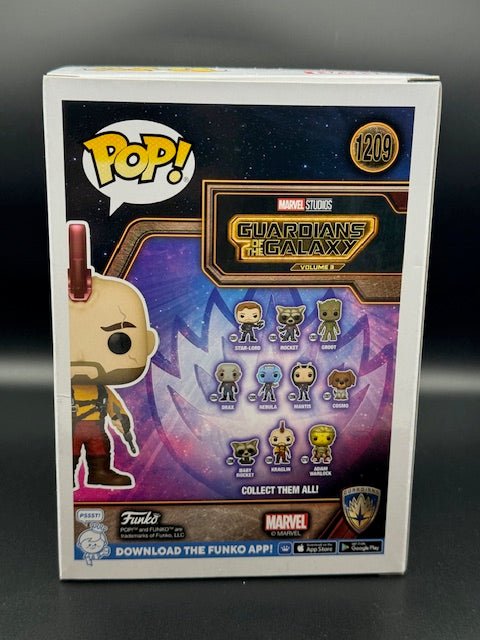 Sean Gunn Signed Kraglin Funko Pop #1209 - Curators Corner LLC