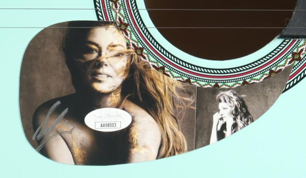 Shania Twain Signed 38" Acoustic Guitar (JSA) - Curators Corner LLC